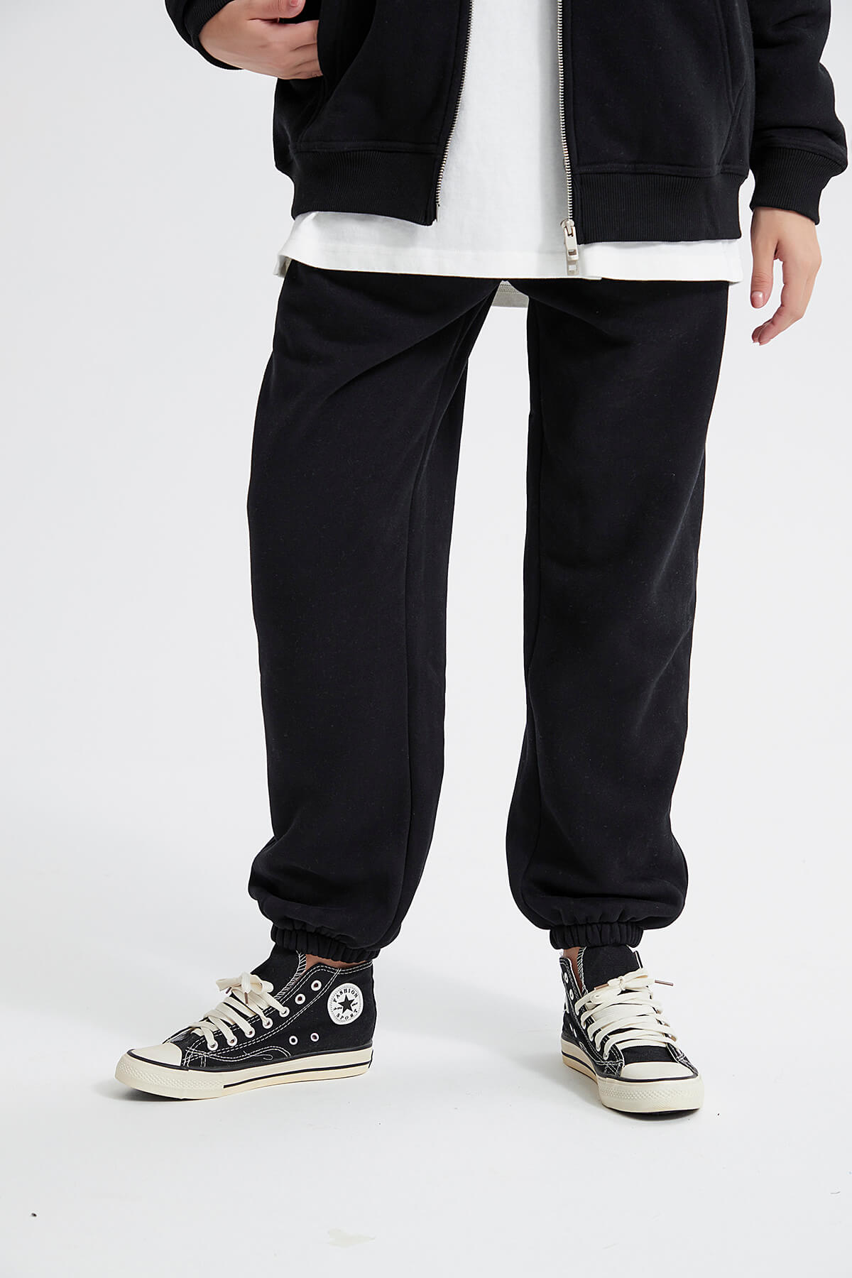 Thick Sweatpants Manufacturers 360gsm Thick Polar Fleece 6