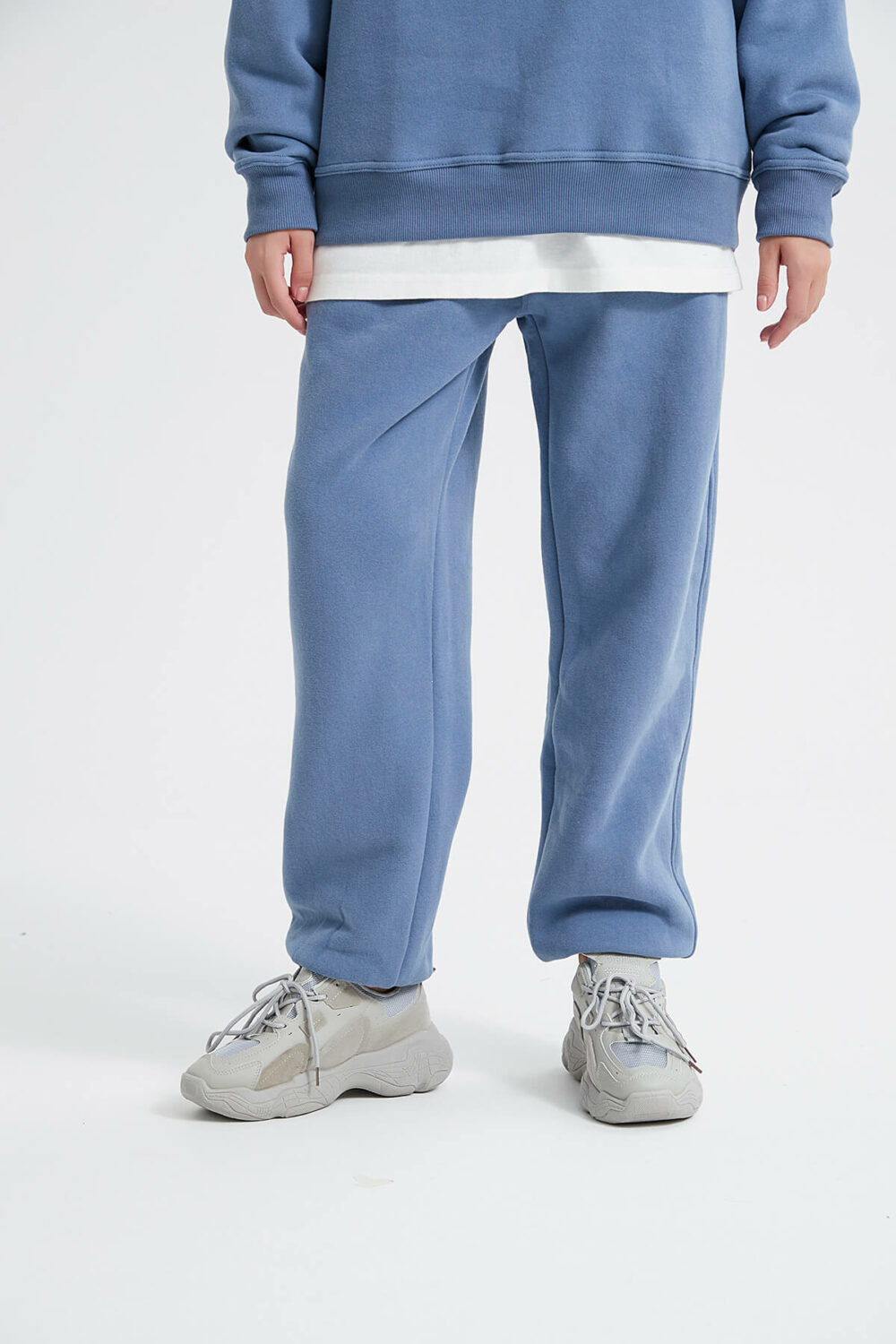 Thick Sweatpants Manufacturers 360gsm Thick Polar Fleece 8