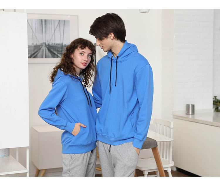 Custom Unisex Thick Fleece Pullover Hoodie Supplier 13