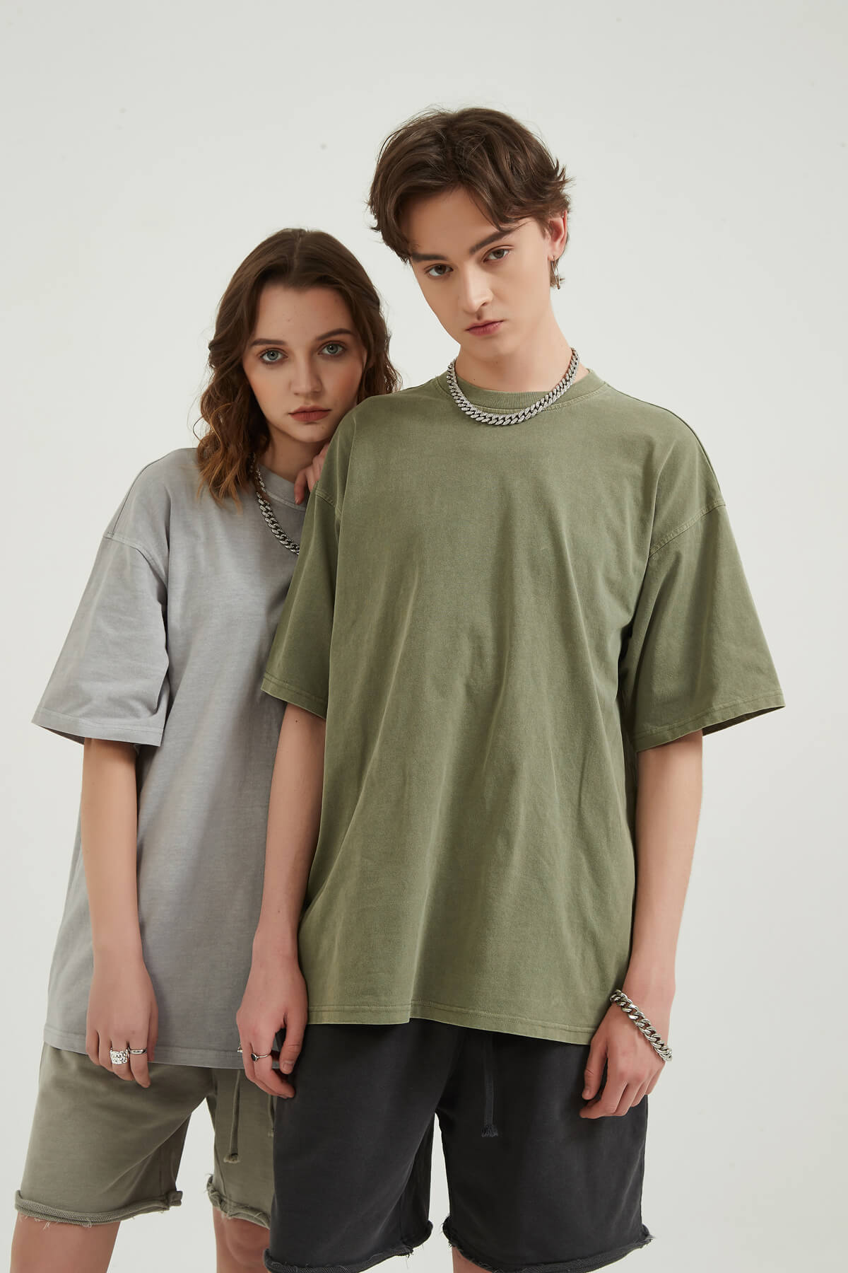 Vintage T Shirt Manufacturer Oversize Basic T-Shirt 250gsm 25